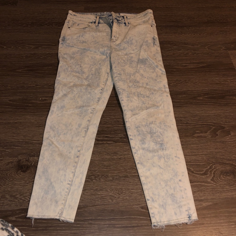 High rise skinny pants